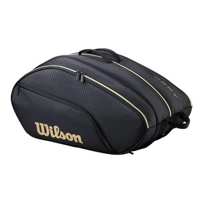 Padelbag wilson defy v1 padel black/gold wr8914201
