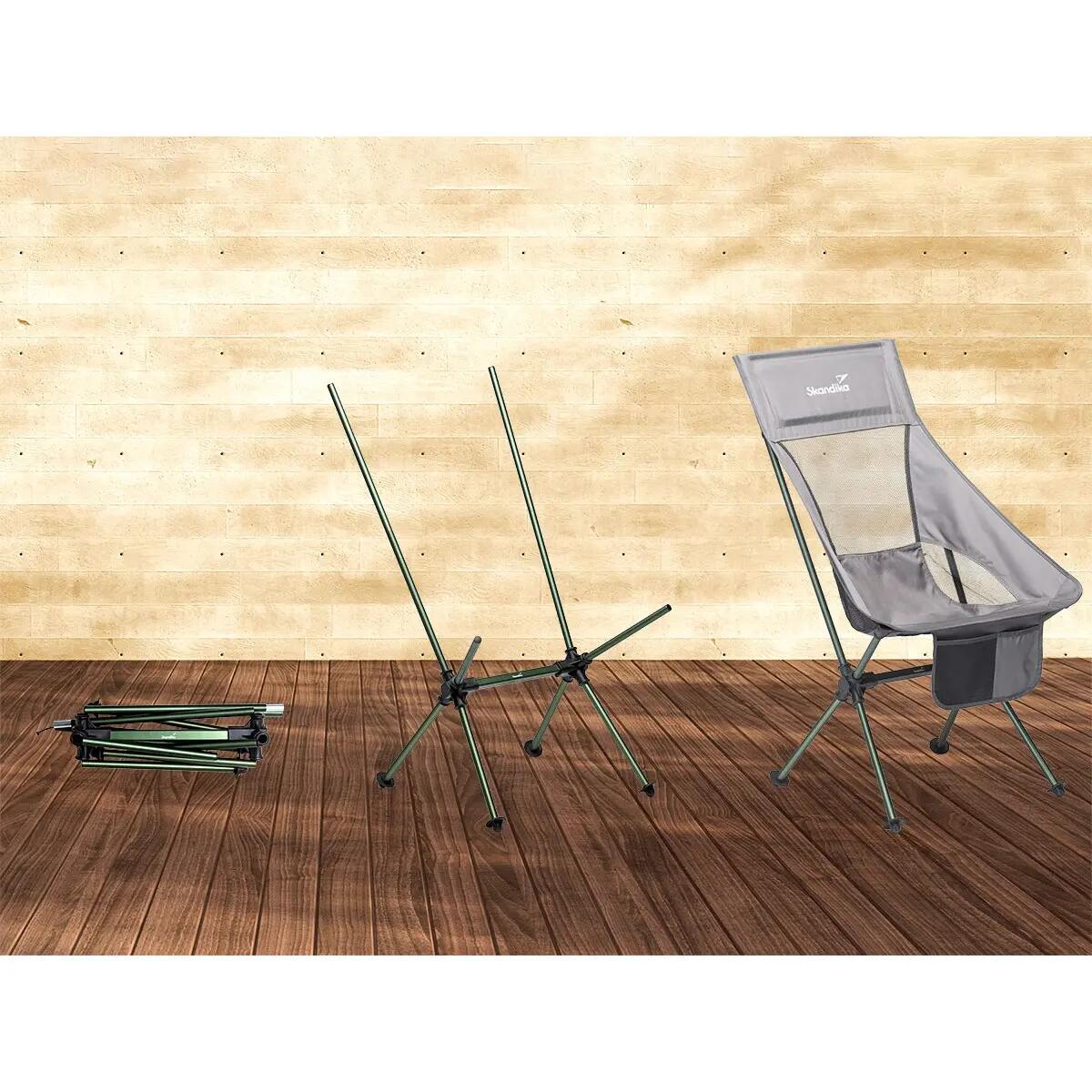 Campingstuhl - Compact - bis 150 kg belastbar - klein - faltbar 10/17