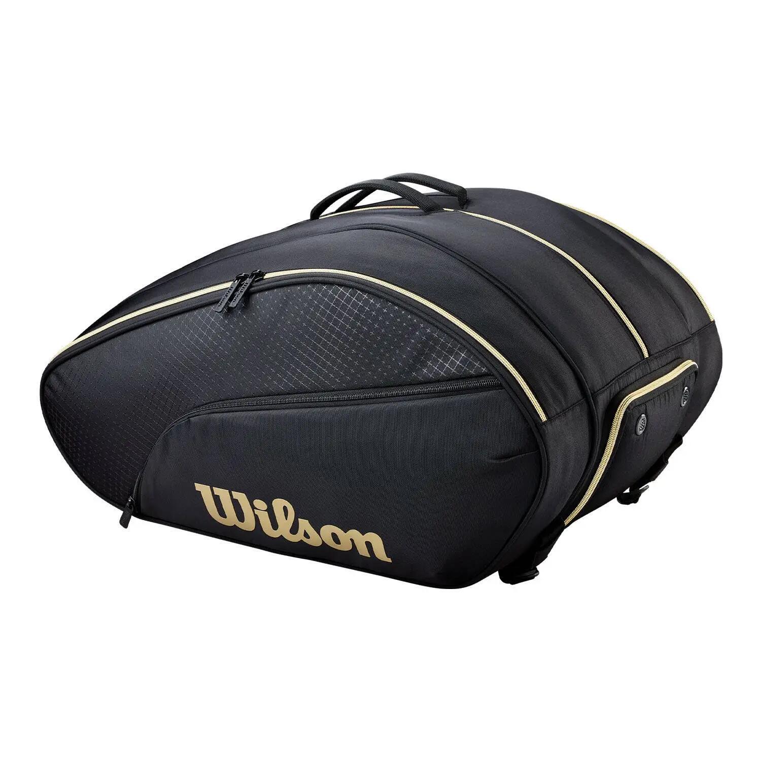PADELBAG WILSON DEFY V1 PADEL BLACK/GOLD WR8914201 2/7