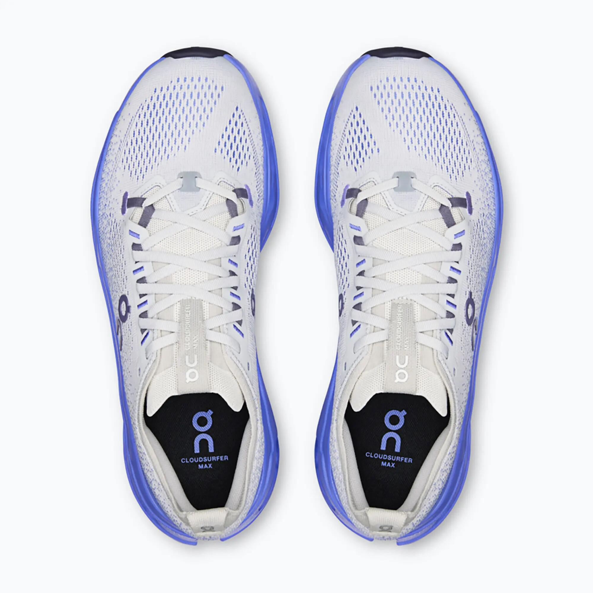 Chaussures running homme, amorties cloudtec, cloudsurfer max gris vert 6/7