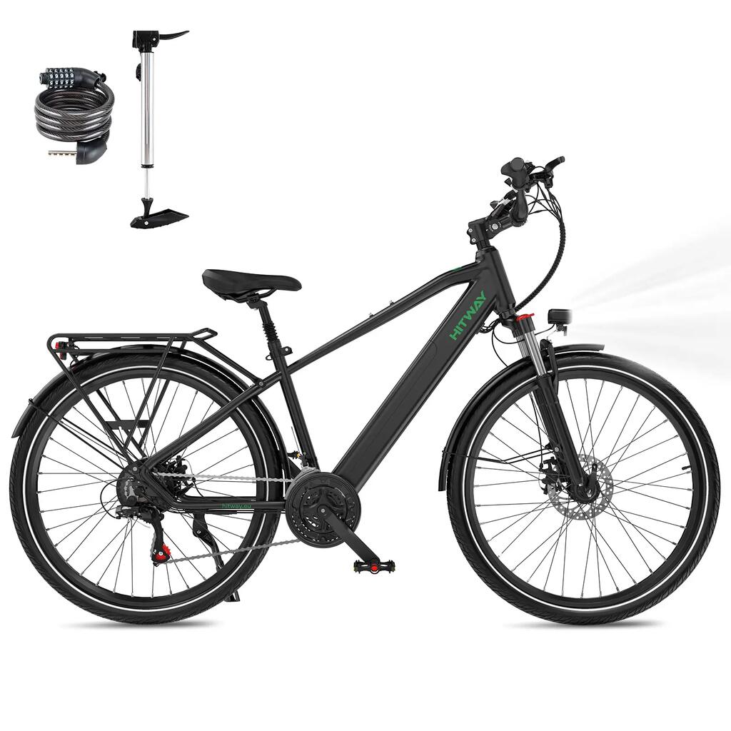 Electric hybrid bike 27.5" 21-speed removable battery 80km BK7SPRO