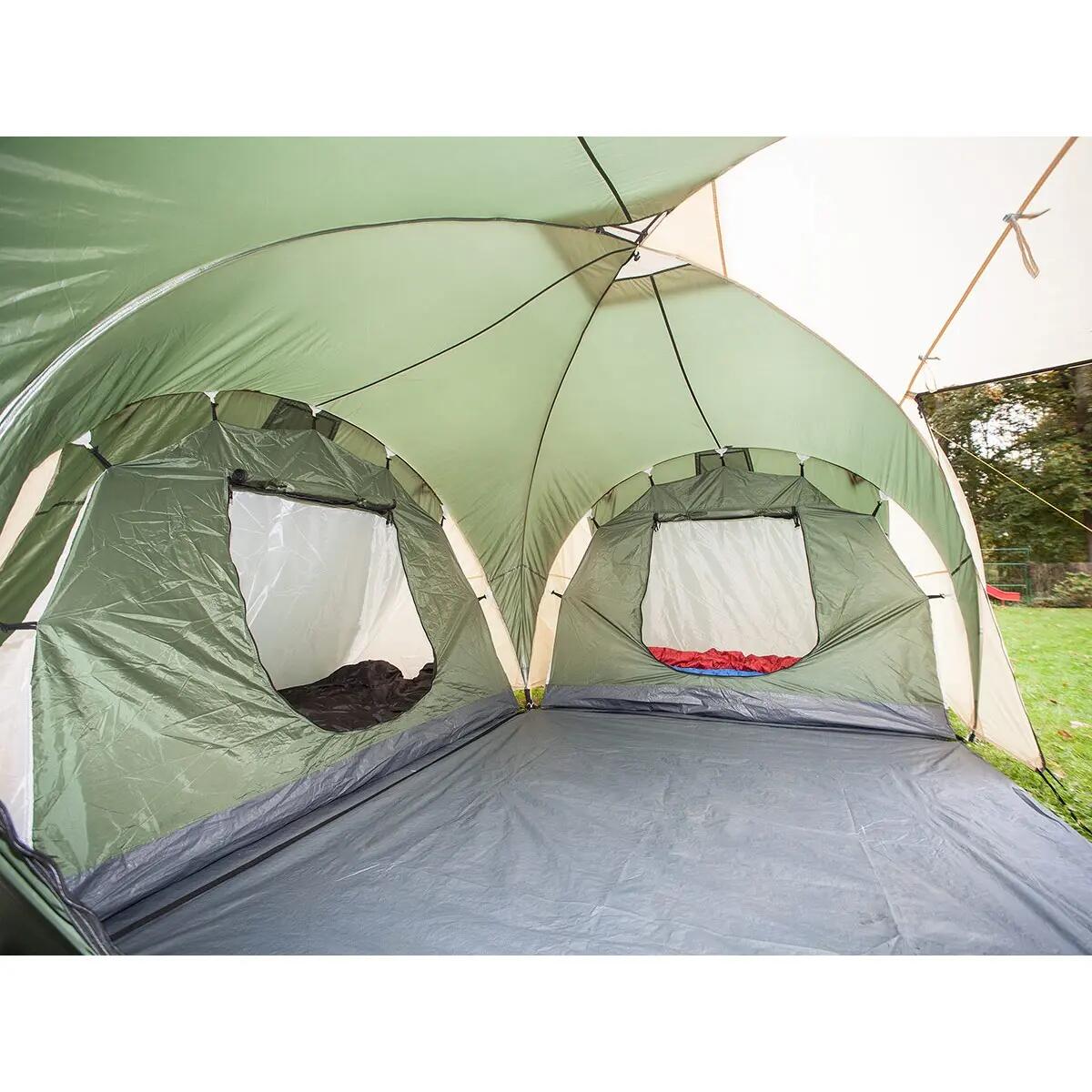 Tenda campeggio - Daytona 6 persone - cupola - 3xCabine - Zanzariera 7/15