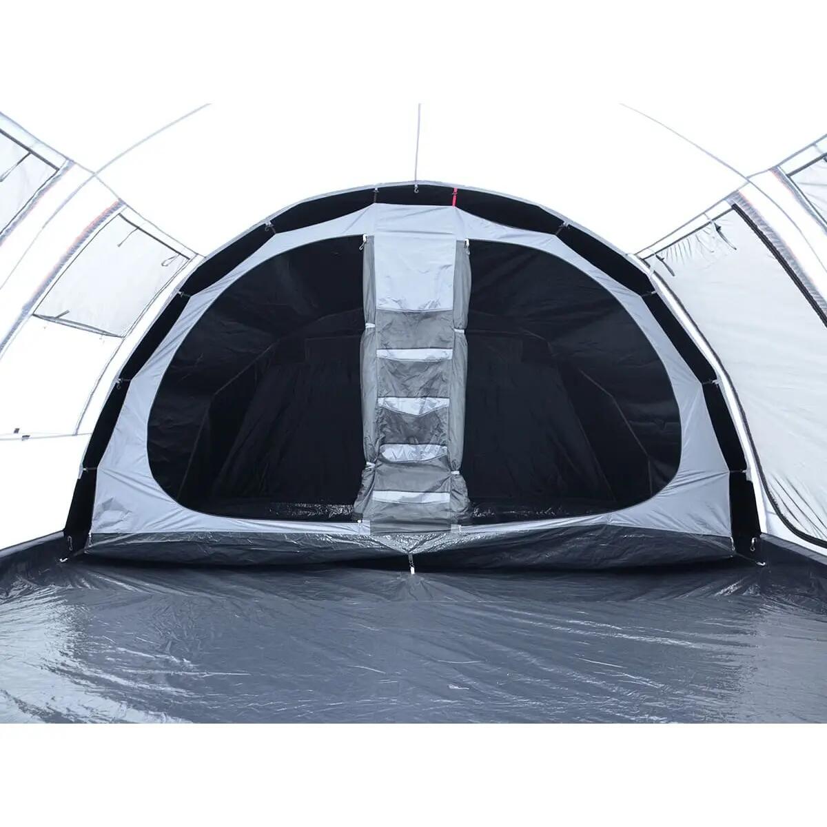 Tunneltent Egersund 5 XL Sleeper Protect - Ingenaaide Vloer, Zwarte cabine 7/15
