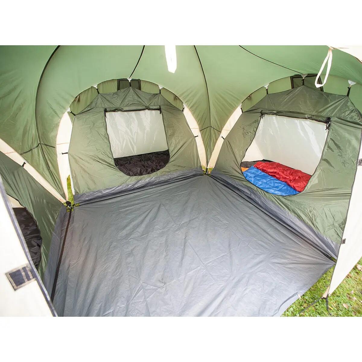 Tenda campeggio - Daytona 6 persone - cupola - 3xCabine - Zanzariera 6/15