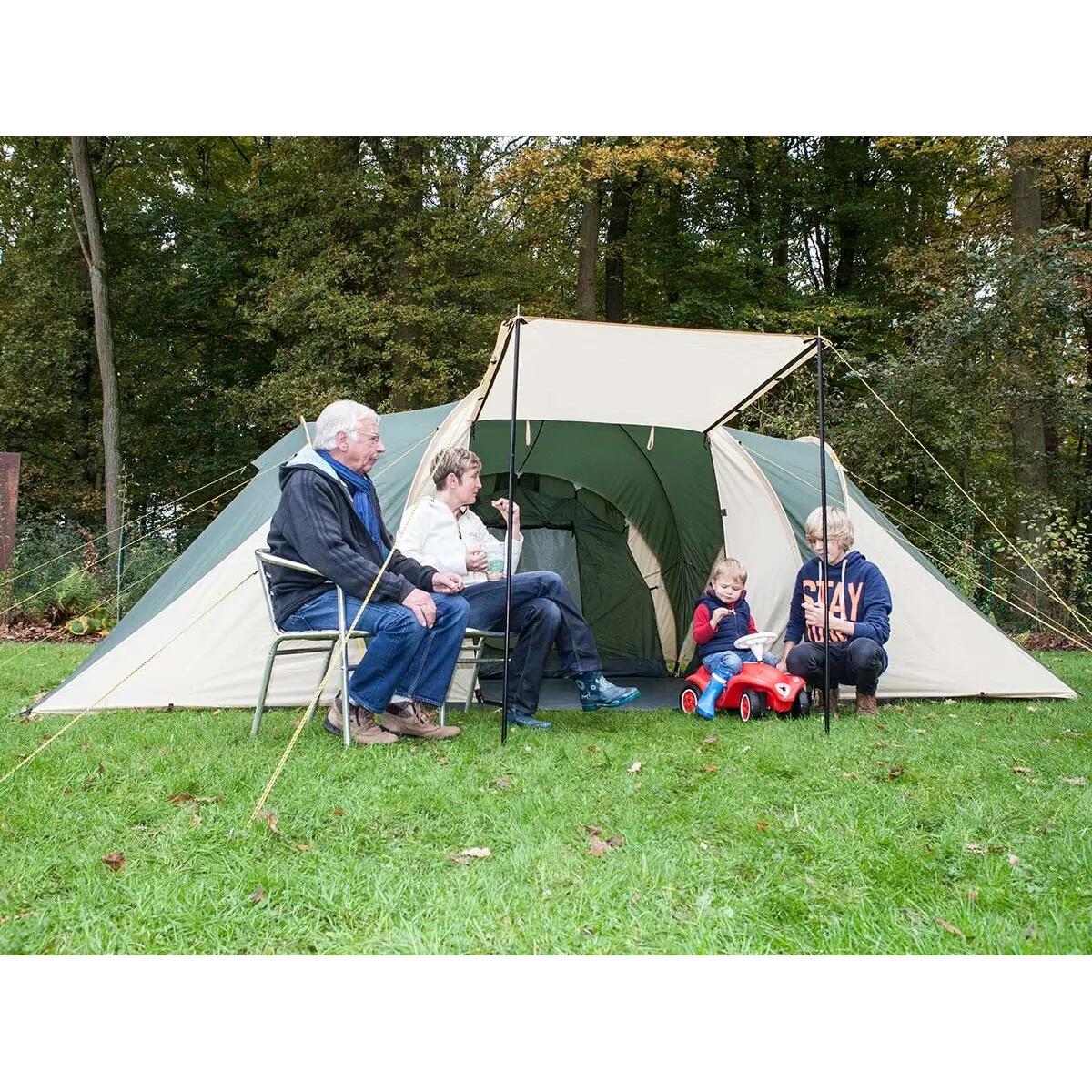 Tenda campeggio - Daytona 6 persone - cupola - 3xCabine - Zanzariera 15/15