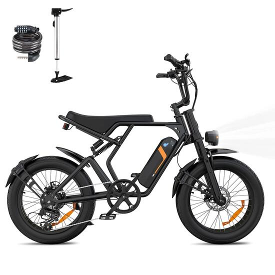 Elektrische Fat Bike 20 inch, E-Bike All Terrain, 20x4.0 Banden