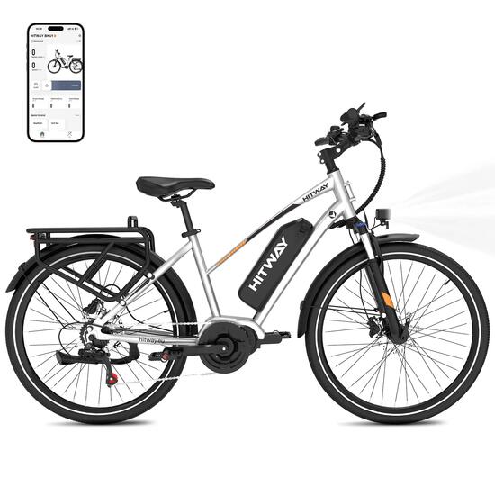 Elektrische fiets 27,5" E-bike 120–150km Elektrische stadsfiets APP&NFC BK-U1