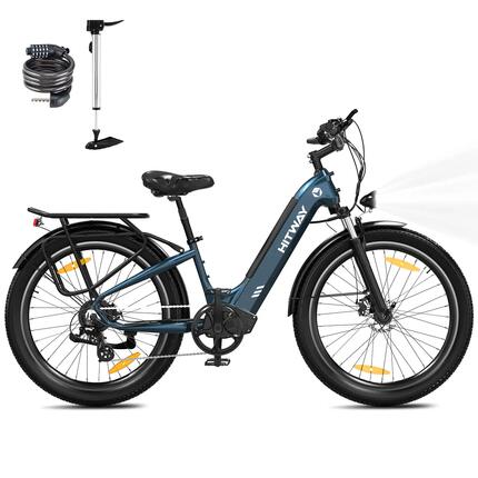Vélo électrique 48V 18Ah VAE 26 Pouces Cadre Aluminium Vélo de ville BK16
