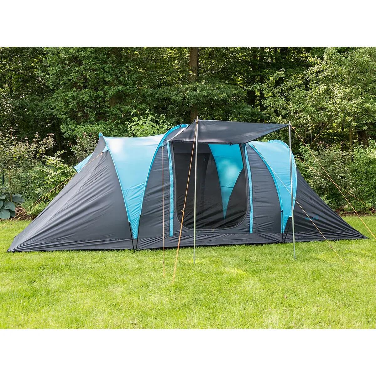 Tente dôme familiale Hammerfest 4 Protect - sol cousu - 4 personnes - 2 cabines 15/16