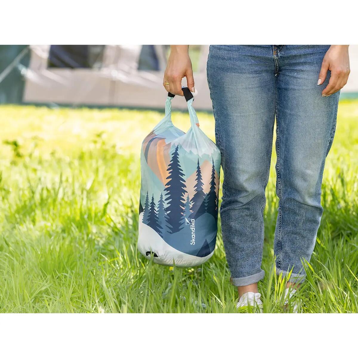 Campingdecke Liva - 4-in-1 Outdoor Decke - Schlafsack - Kissen - wasserdicht 5/14