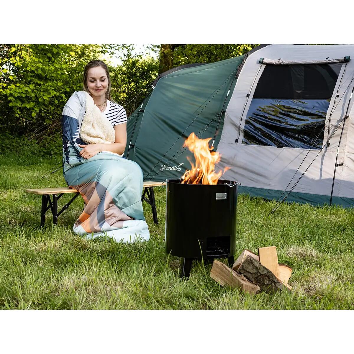 Campingdecke Liva - 4-in-1 Outdoor Decke - Schlafsack - Kissen - wasserdicht 3/14
