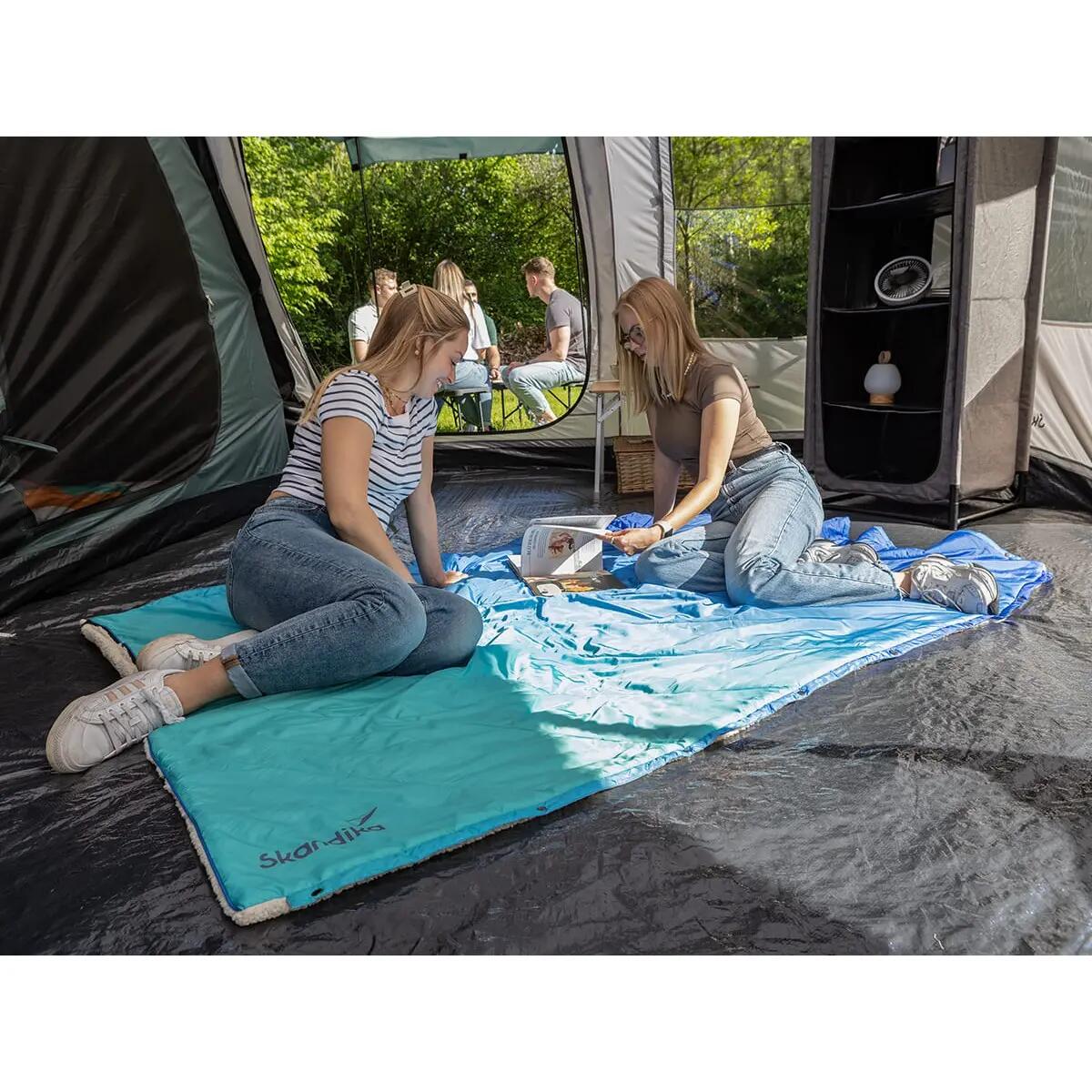 Campingdeken Liva - 4-in-1 outdoor deken - slaapzak - kussen - waterdicht 2/14