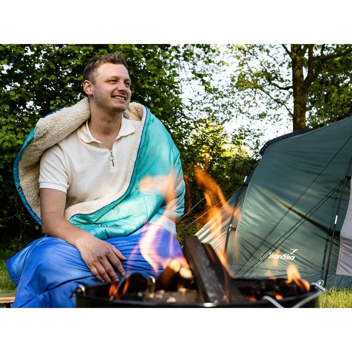 Campingdeken Liva - 4-in-1 outdoor deken - slaapzak - kussen - waterdicht 11/14