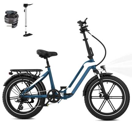 Vélo électrique pliant Fat Bike 20x4.0, batterie 48V 10,4Ah ECO R2