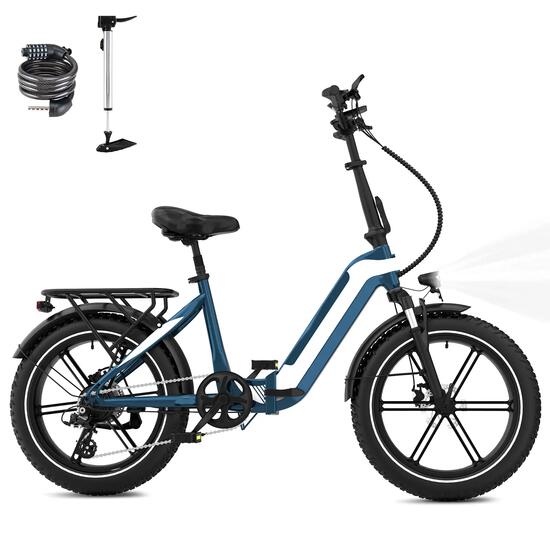 Vélo électrique pliant Fat Bike 20x4.0, batterie 48V 10,4Ah ECO R2