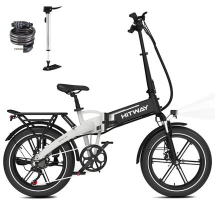 Elektrische Vouwfiets Fatbike E-Bike 20×4.0 Aluminium BK10S1