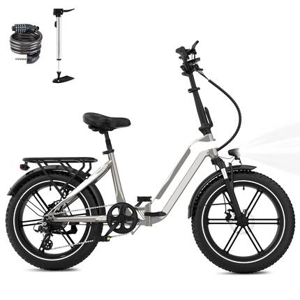 Vélo électrique pliant Fat Bike 20x4.0, batterie 48V 10,4Ah ECO R2