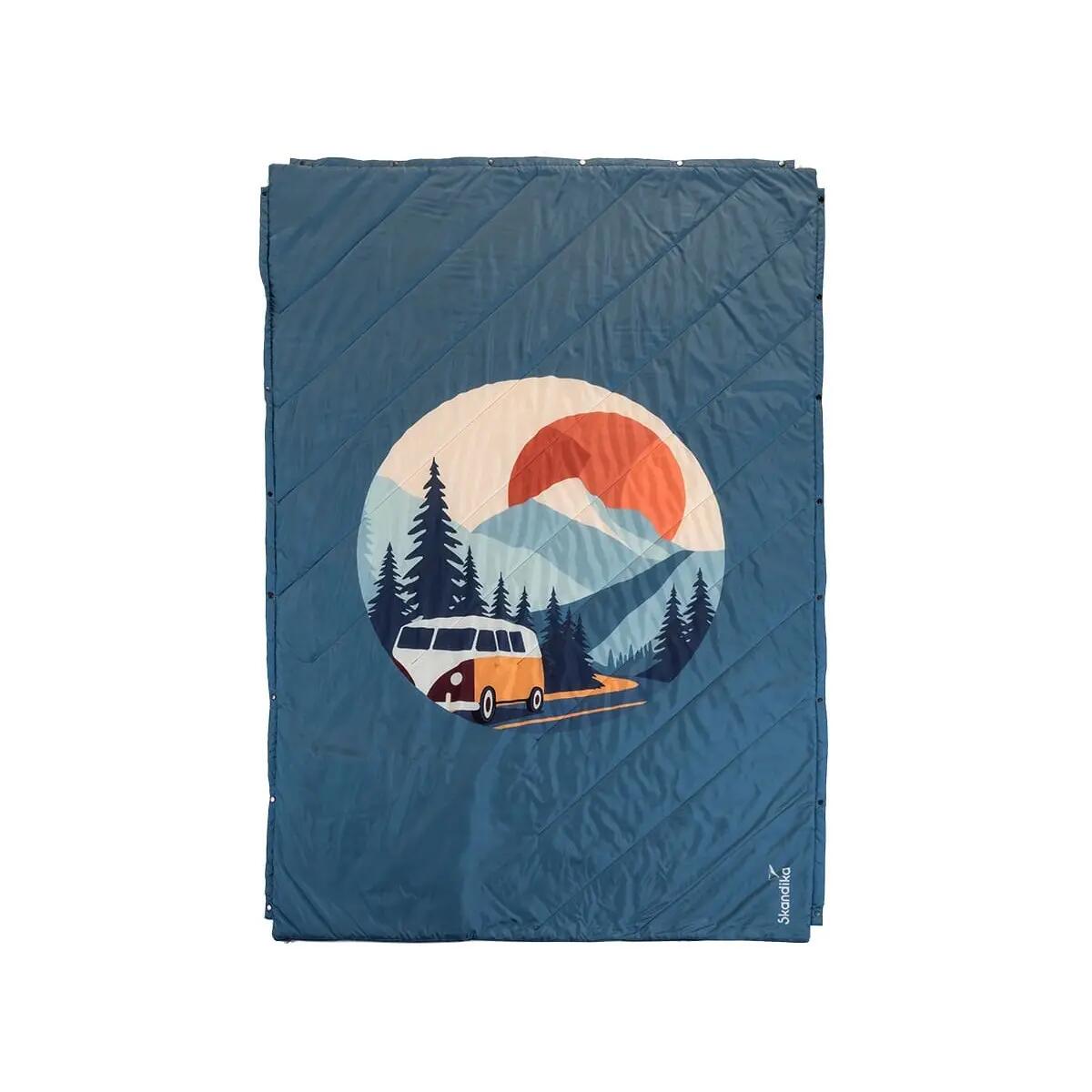 Campingdecke Liva - 4-in-1 Outdoor Decke - Schlafsack - Kissen - wasserdicht 6/14