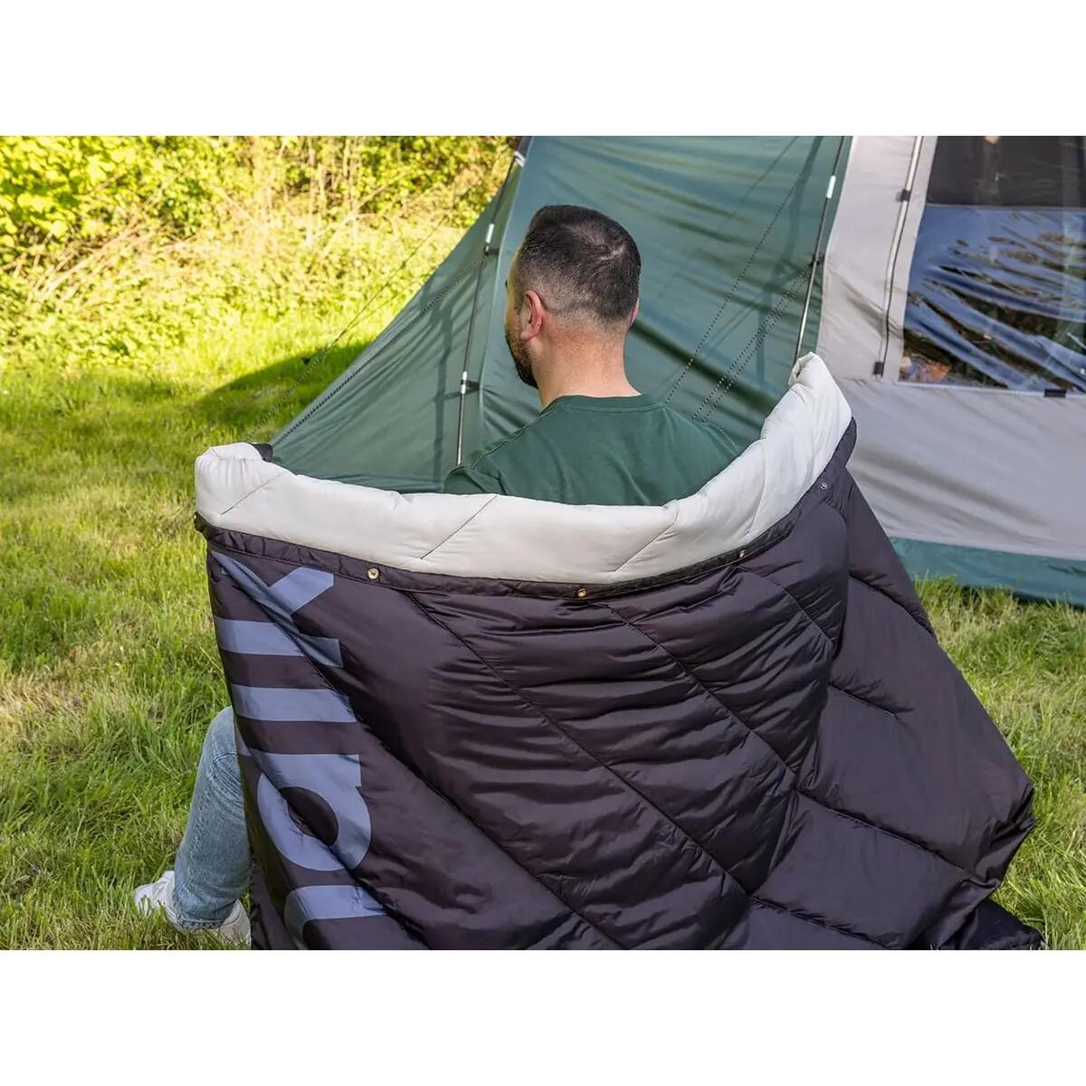 Campingdecke Liva - 4-in-1 Outdoor Decke - Schlafsack - Kissen - wasserdicht 4/14