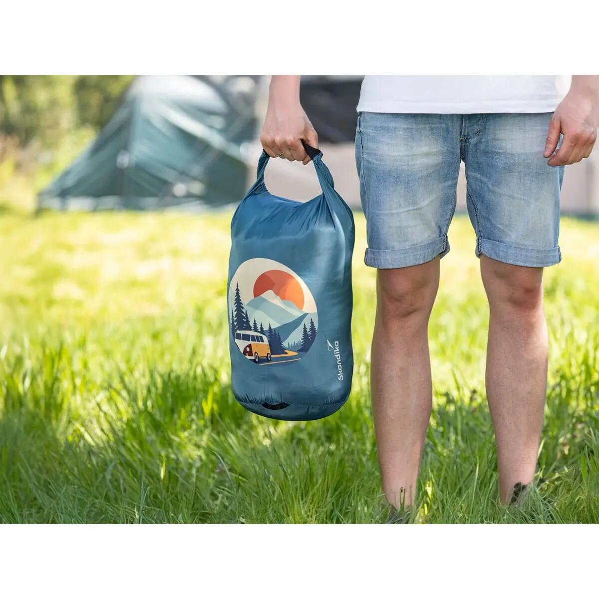 Campingdecke Liva - 4-in-1 Outdoor Decke - Schlafsack - Kissen - wasserdicht 5/14
