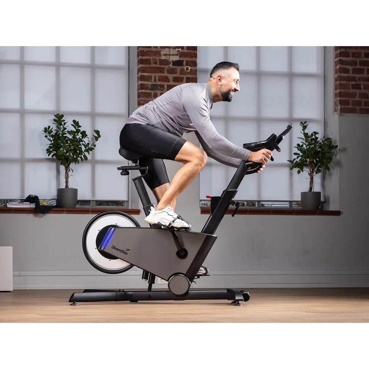 Indoorové speedbike Kliva 800‑S SMART s LED do 150 kg 9/11