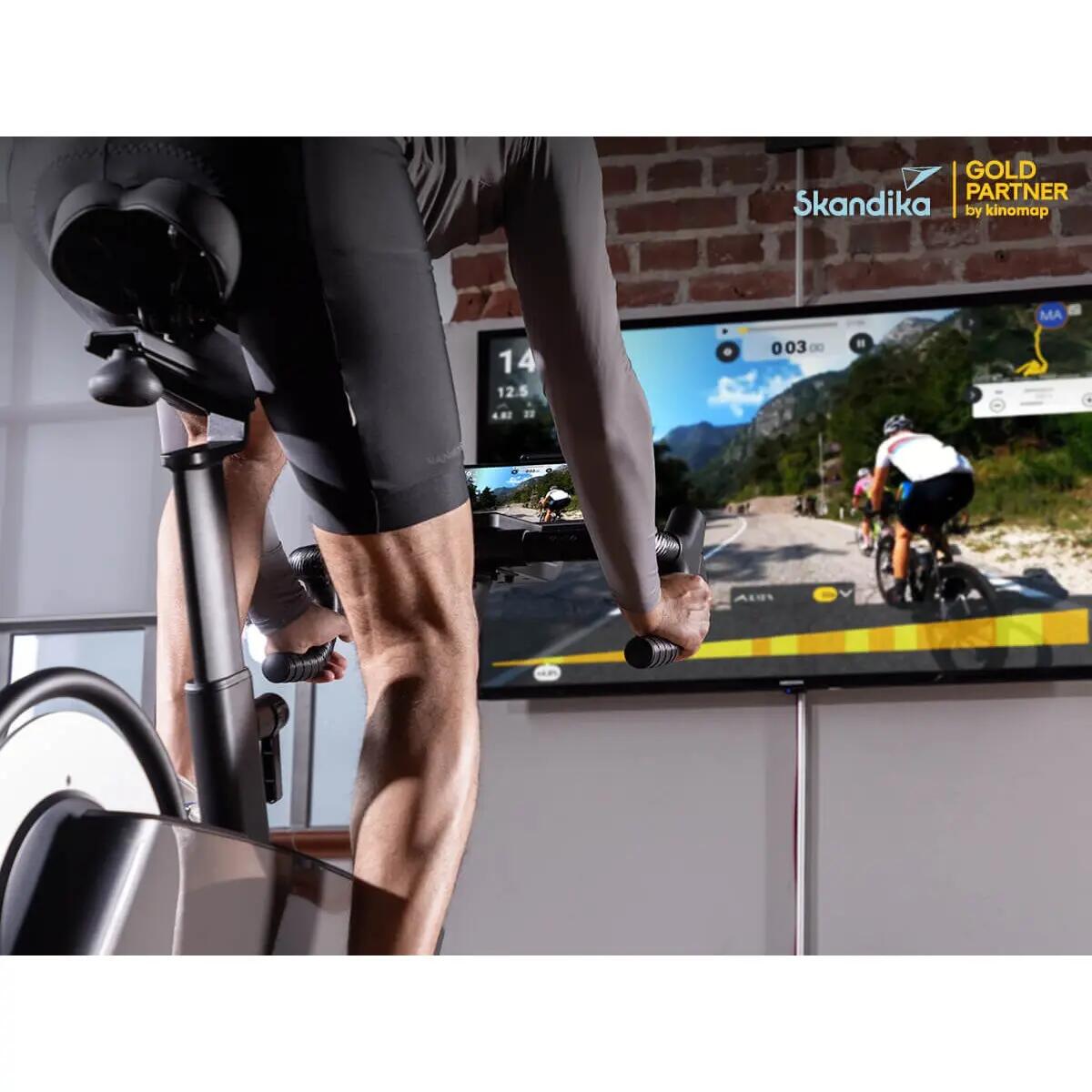 Indoorové speedbike Kliva 800‑S SMART s LED do 150 kg 4/11