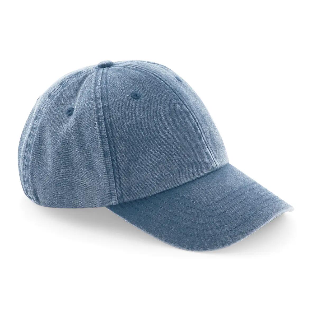 Casquette vintage profil bas - Vintage Light Denim - One Size 6/6