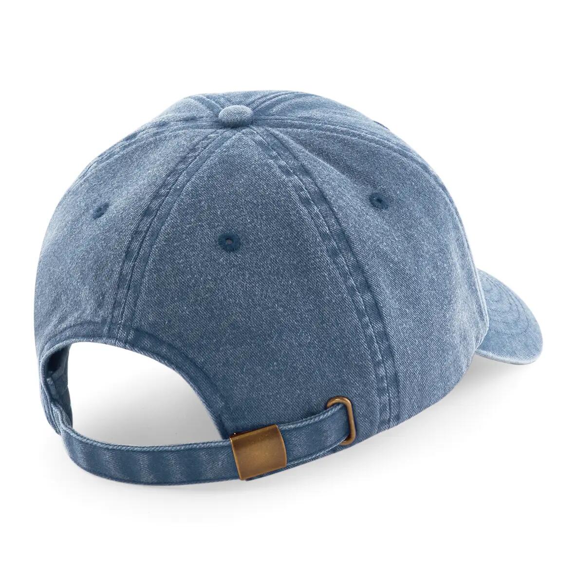 Casquette vintage profil bas - Vintage Light Denim - One Size 2/6