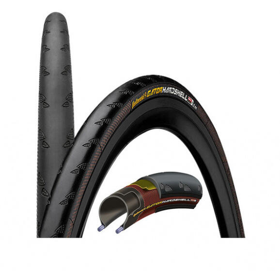 Gator Hardshell Tyre-Wire Bead Road Black/Black 700 X 32C Puncture Protection 2/2