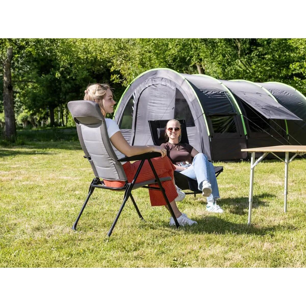 Hochlehner Kvist - Campingstuhl faltbar - aus Aluminium & Stahl - gepolstert 3/7