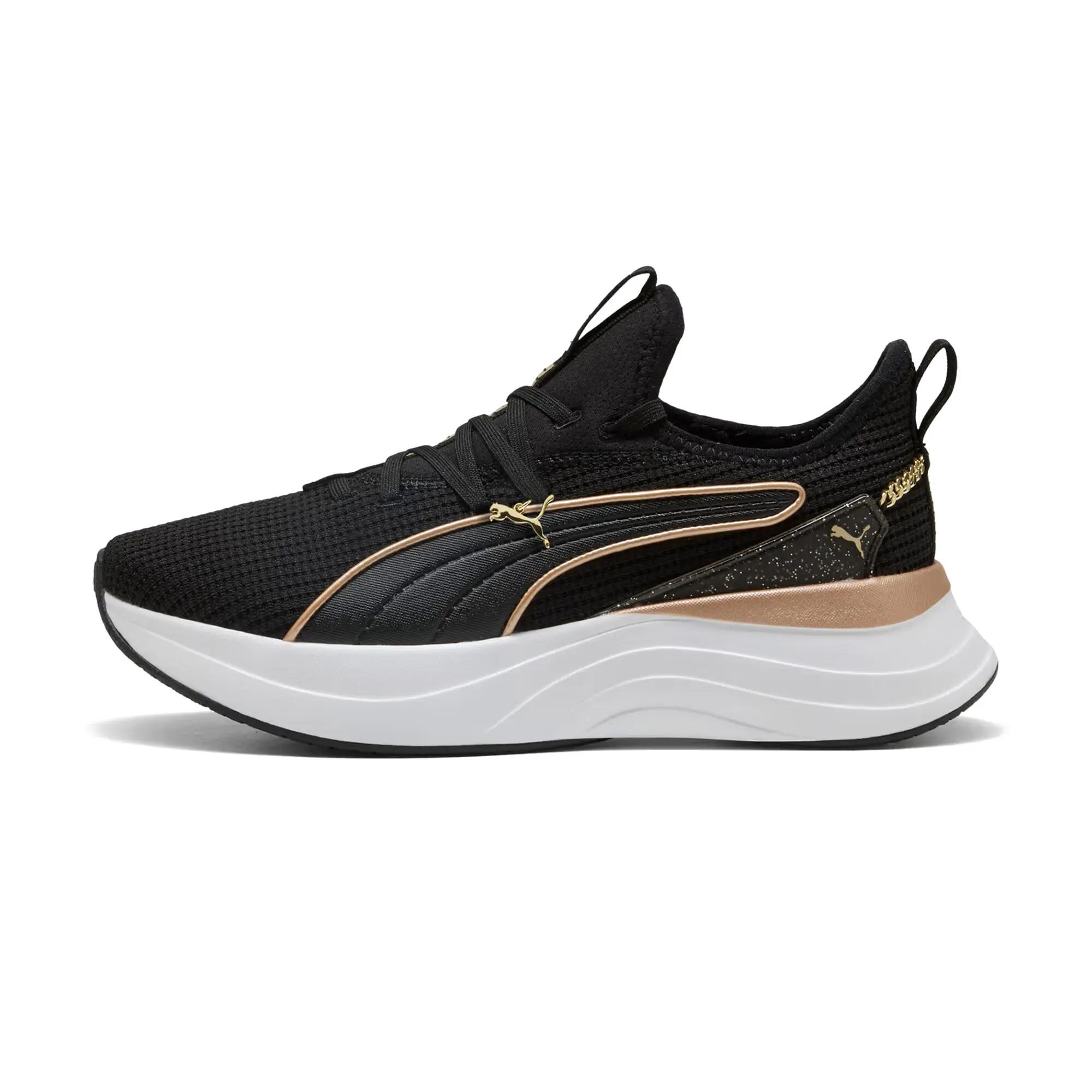 Baskets Puma Softride Sabrina Polished Chrome Pum, Noir, Femmes 7/7