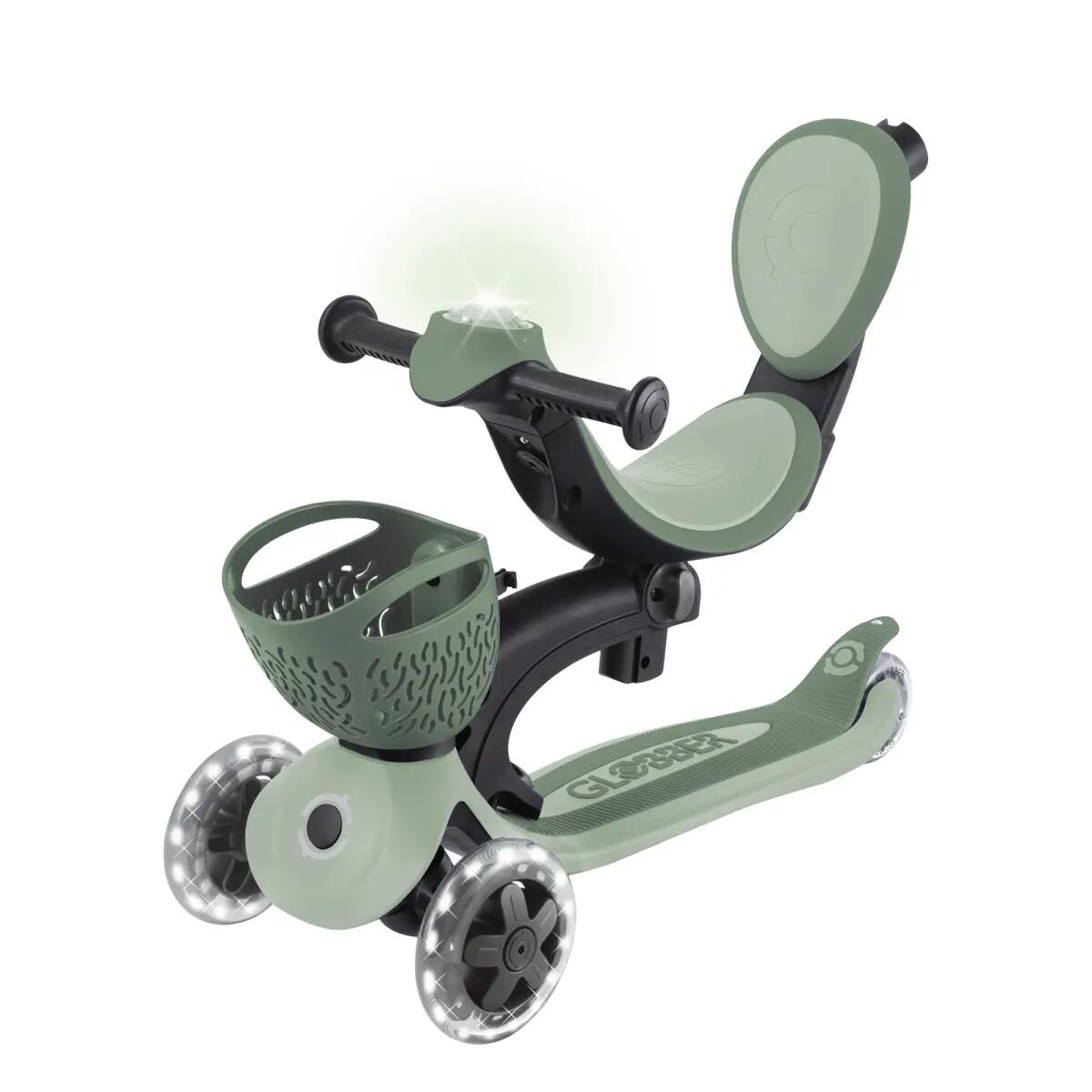 Trottinette évolutive GO-UP BABY 360 LIGHTS - Vert Sauge 2/7