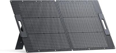 Zonnepaneel bluetti pv100 100w, opvouwbaar, ip65, camping & outdoor energie