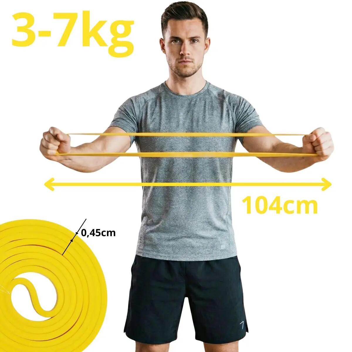 Guma oporowa do ćwiczeń REA TAPE Power Band, opór 3-7kg 5/6