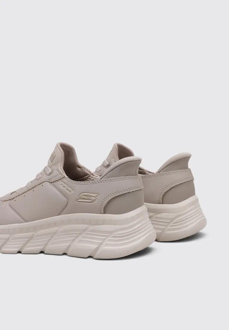 Chaussure de randonnée Baskets Femme Skechers SLIP-INS: BOBS B FLEX HI Beig 4/4