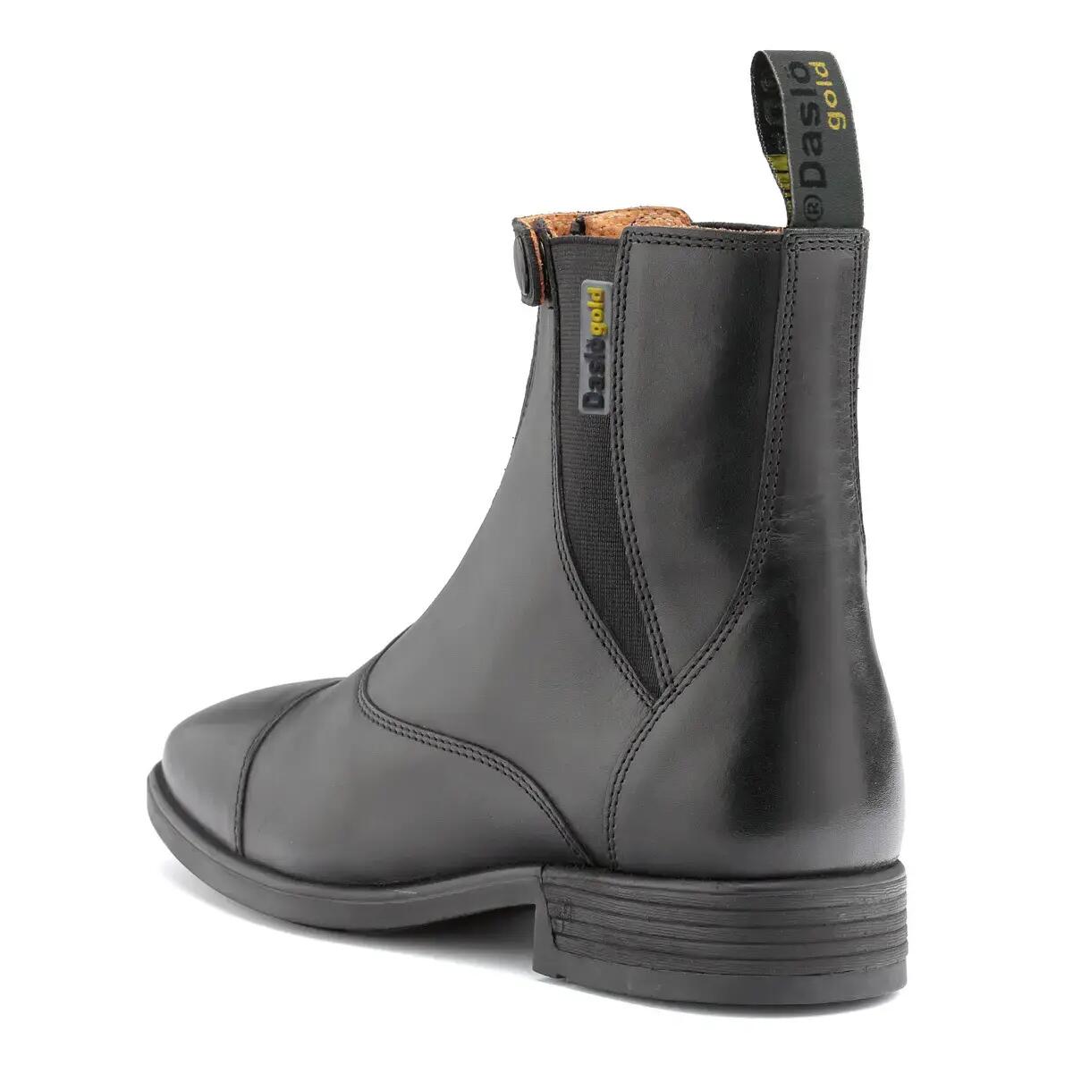 Botines de cuero con cremallera Daslö 3/5