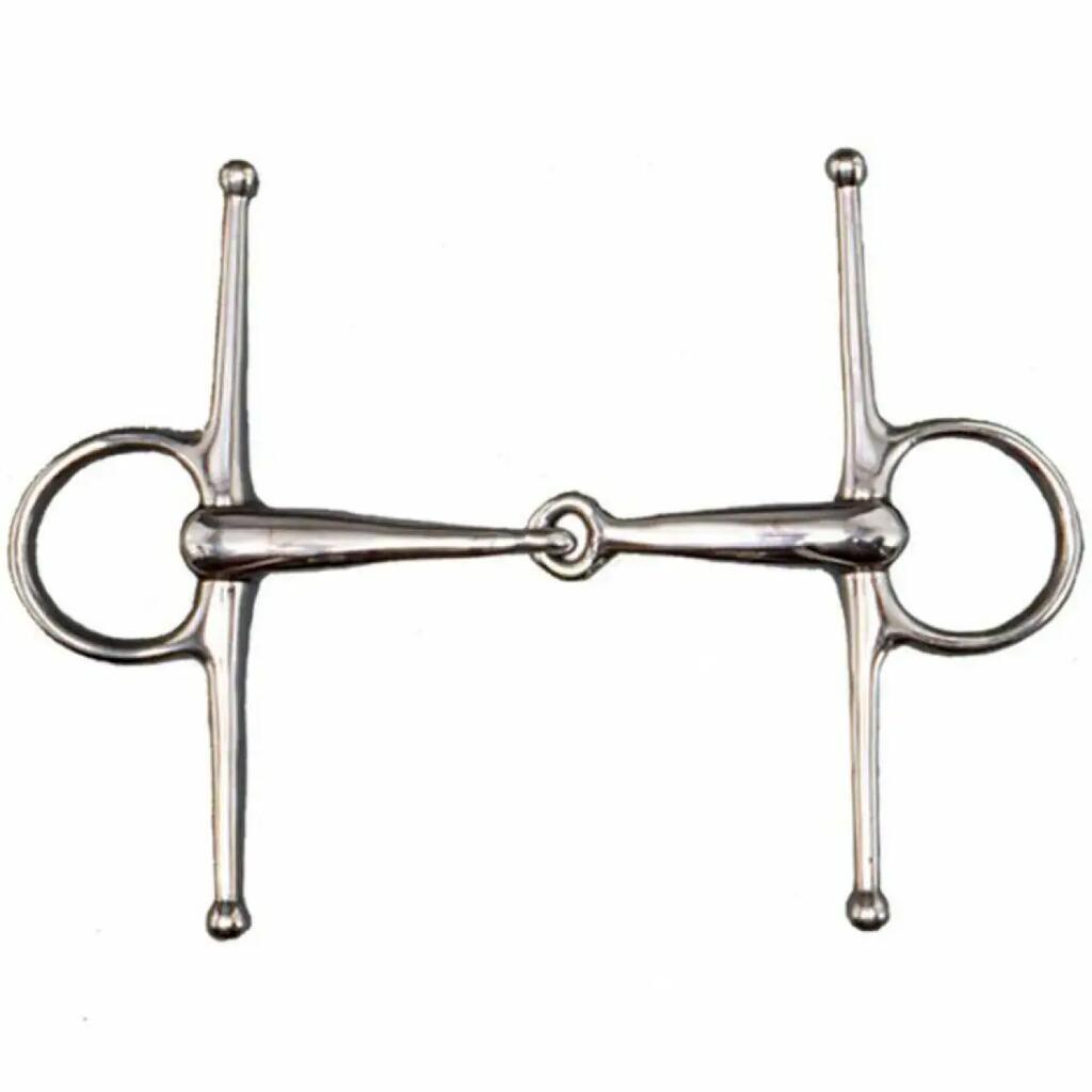 Stainless steel horse bit, large barrelsTattini