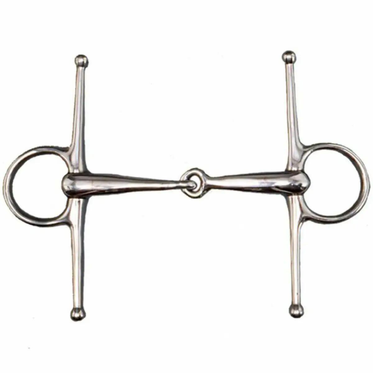 Stainless steel horse bit, large barrelsTattini 1/1