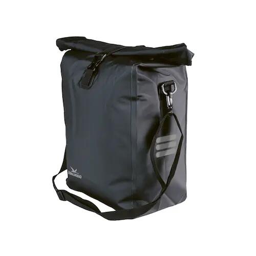 Greenlands Fietstas Pakaftas - Zwart - Waterdicht Tarpaulin - 18.5 Liter