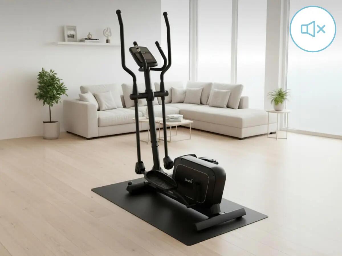 Crosstrainer für Zuhause Fint P8-R - Heimtrainer leise - 32 Widerstandsstufen 8/8