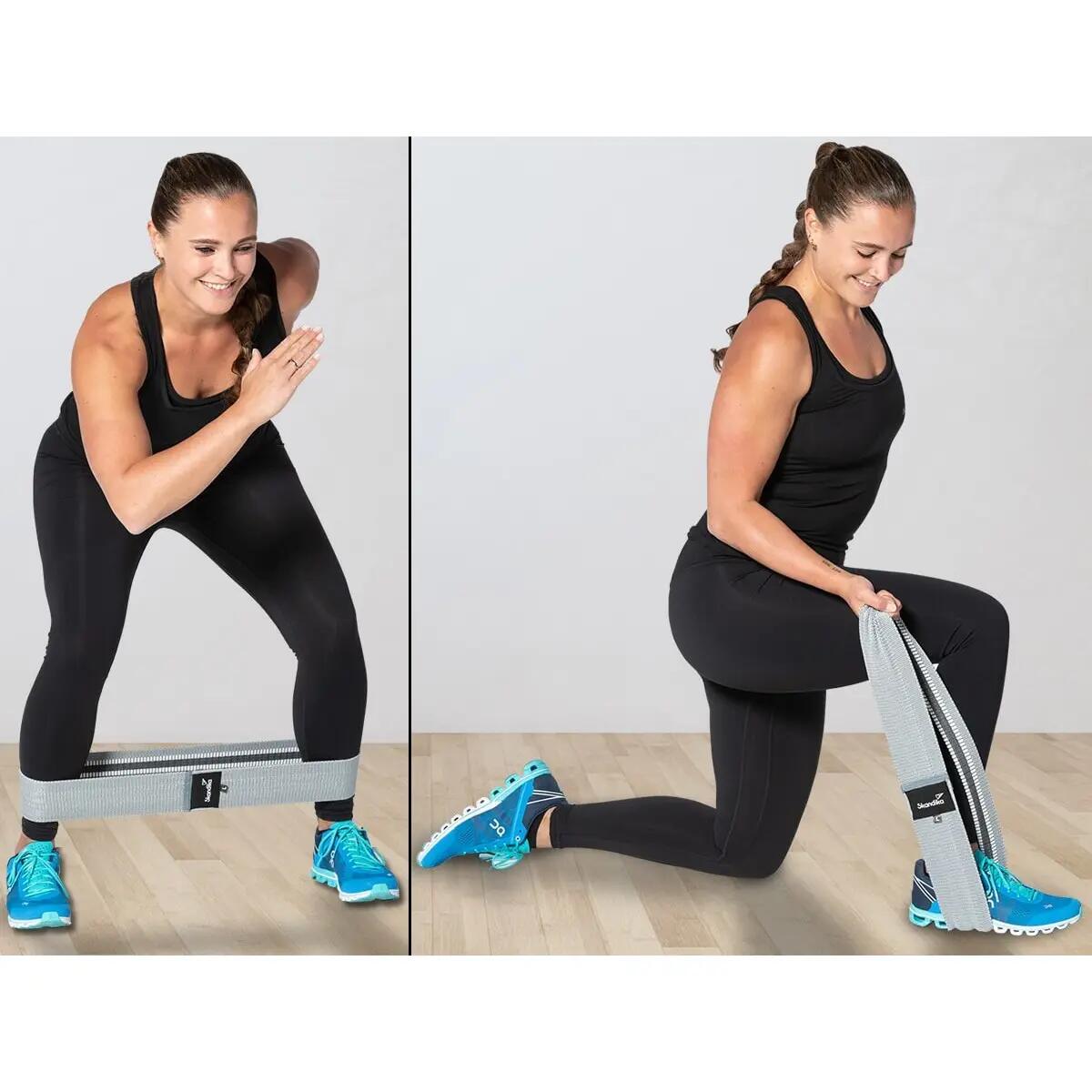 Textilní fitness pásy 3‑dílná sada 5/13