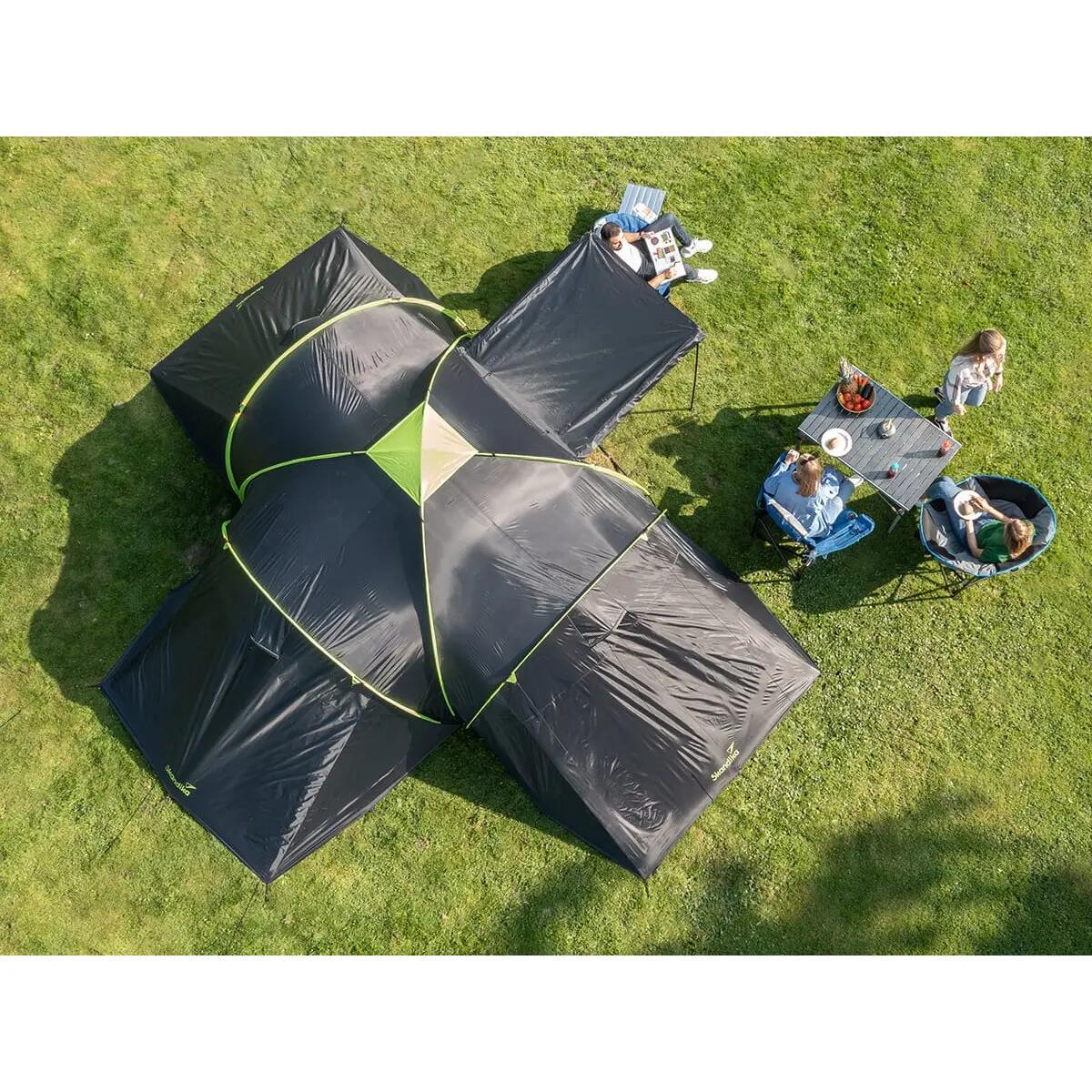Gebraucht - Kuppelzelt - Daytona - 6 Personen - Familienzelt - 3 Schlafkabinen 7/16
