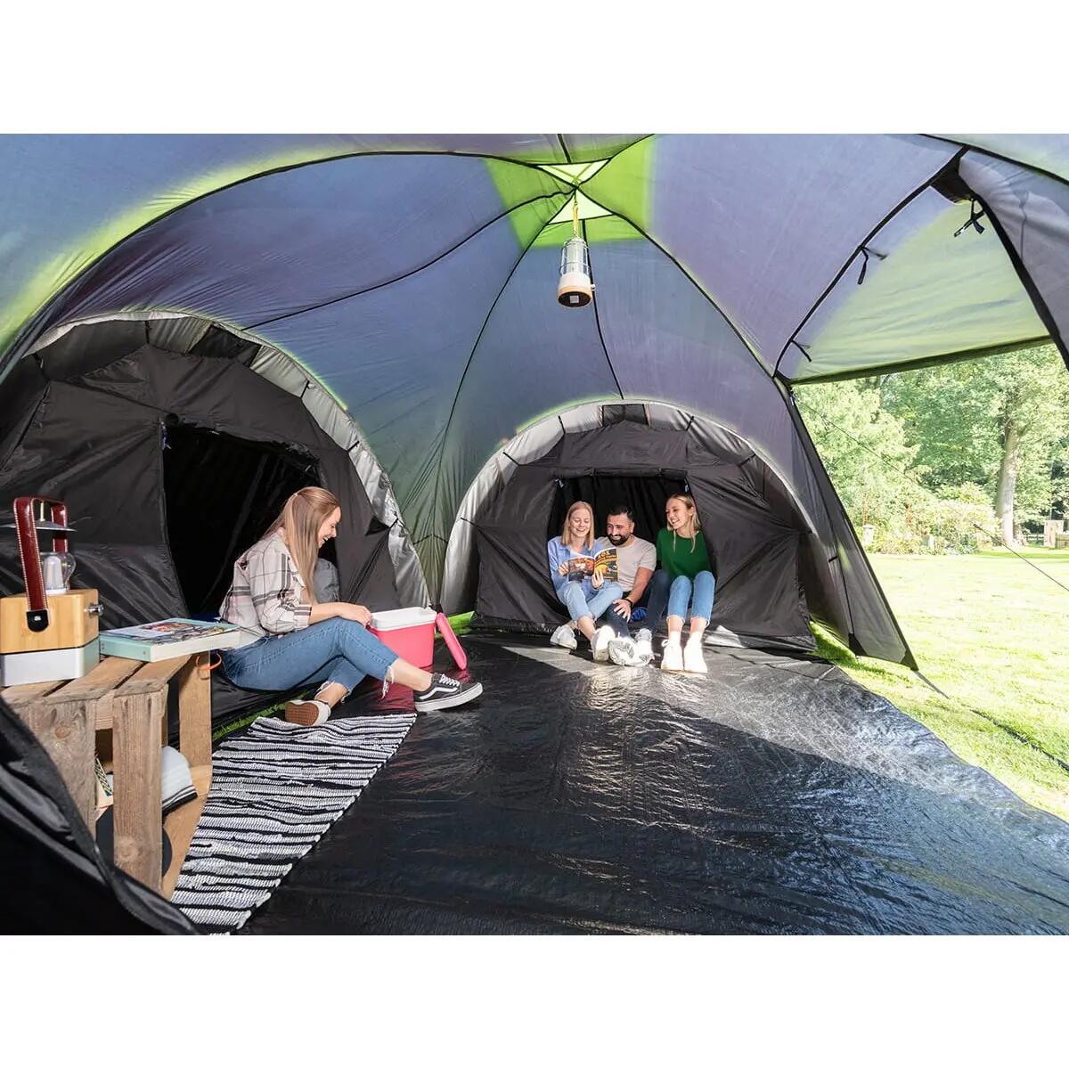 Gebraucht - Kuppelzelt - Daytona - 6 Personen - Familienzelt - 3 Schlafkabinen 9/16