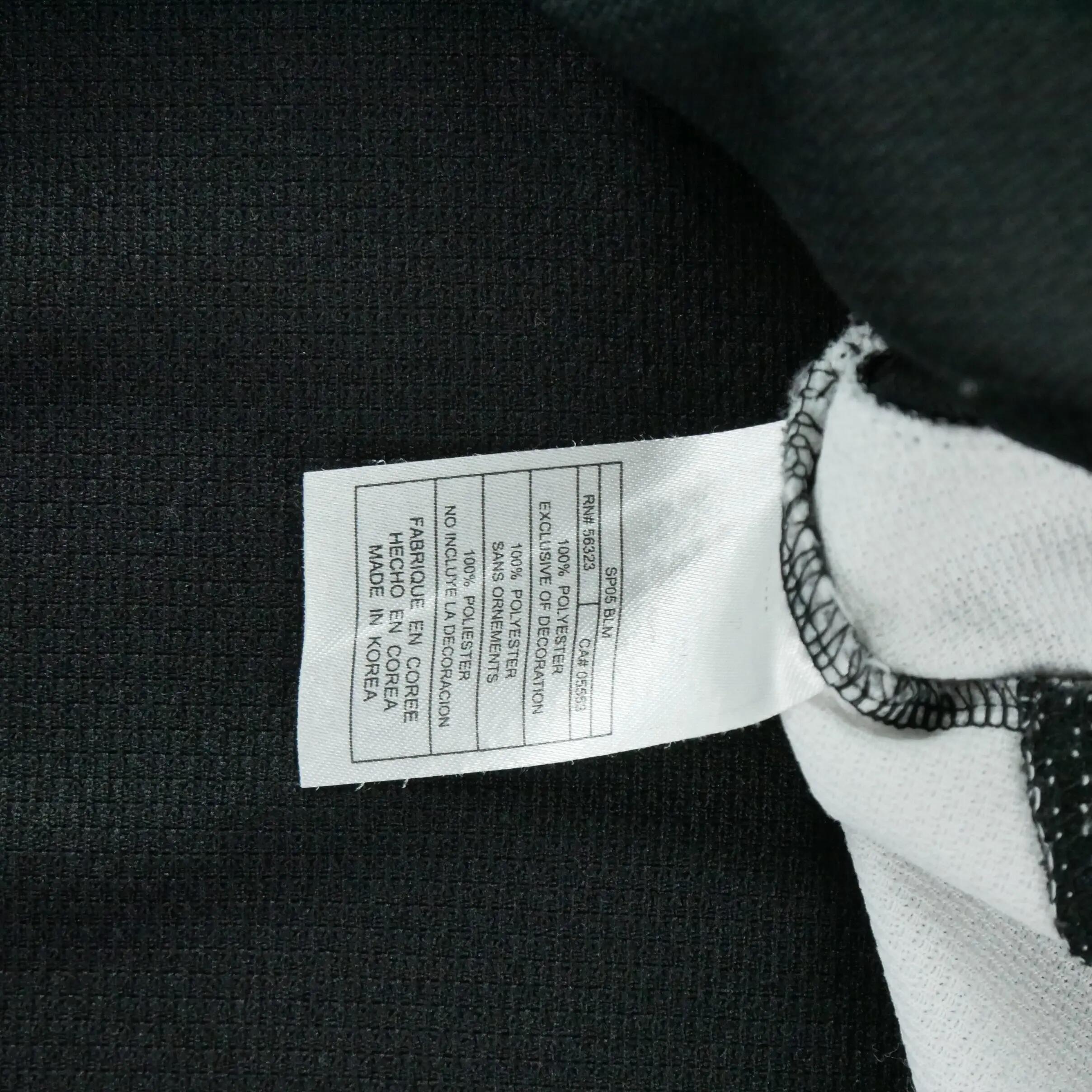 Second hand - Maglia NCAA nera vintage da uomo - Stato eccellente 8/8