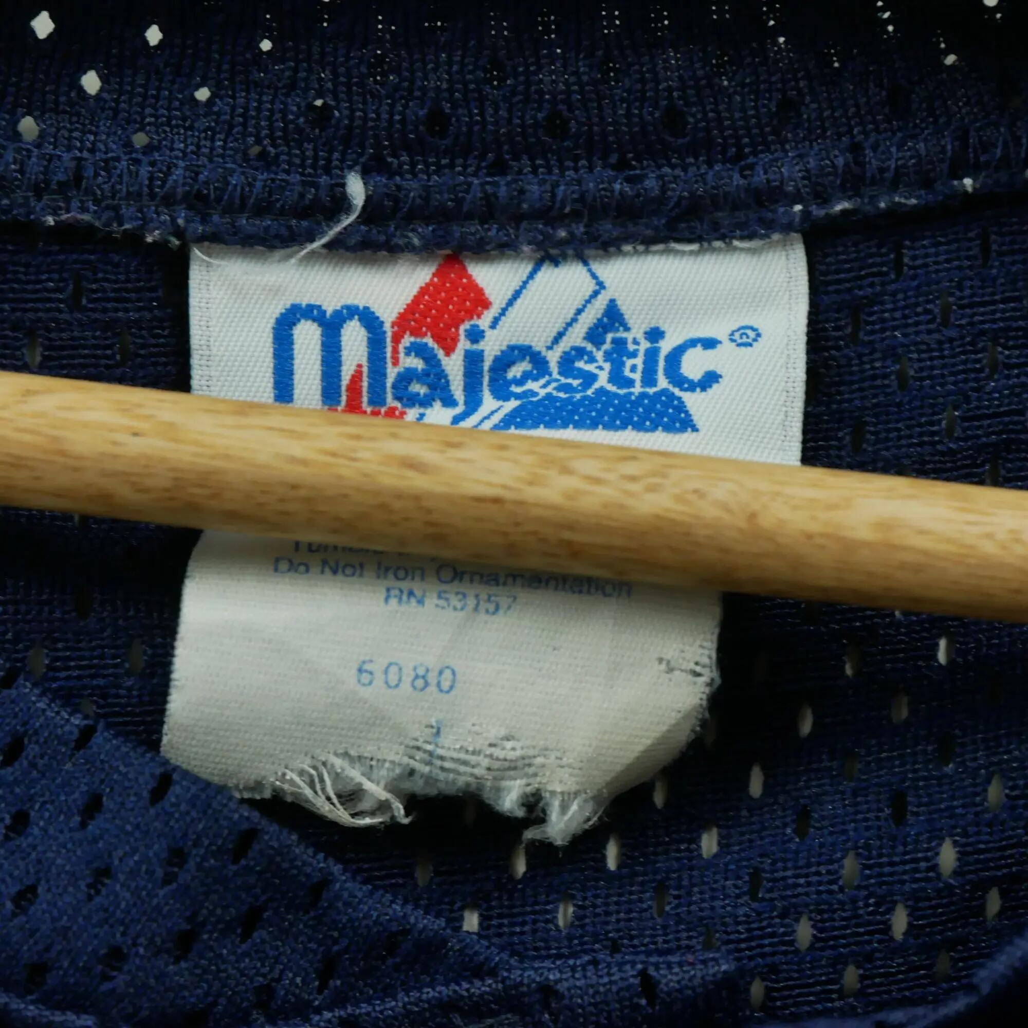 Seconde vie - Maillot Homme baseball Marine - Bon état 7/8
