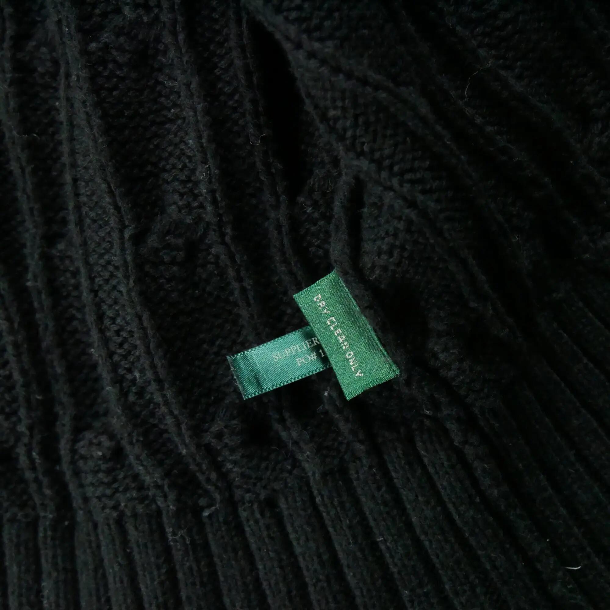 Second hand - Maglione nero da donna - Stato molto buono 8/8