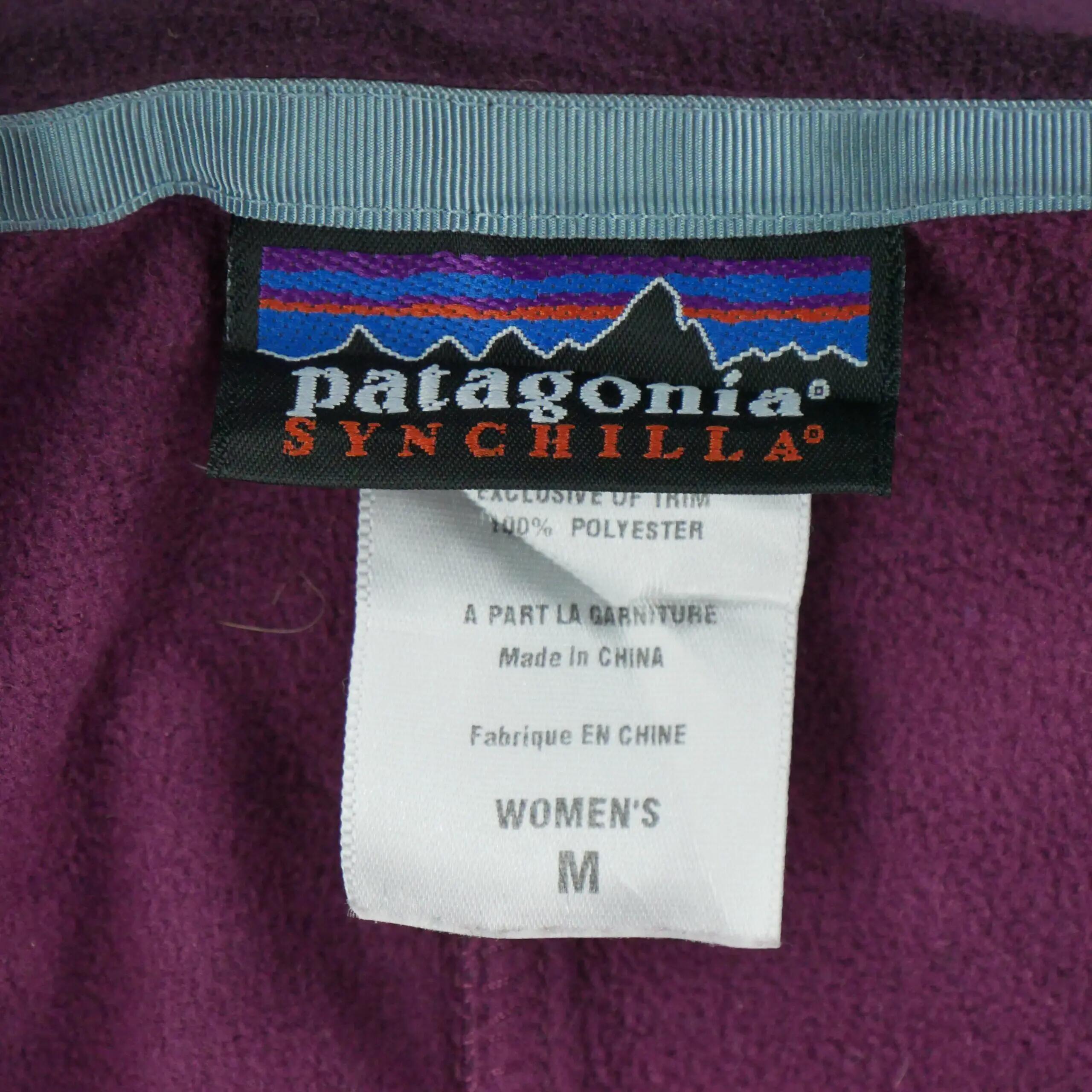 Tweedehands - Patagonia fleecejas dames Synchilla - Zeer goede staat 8/8