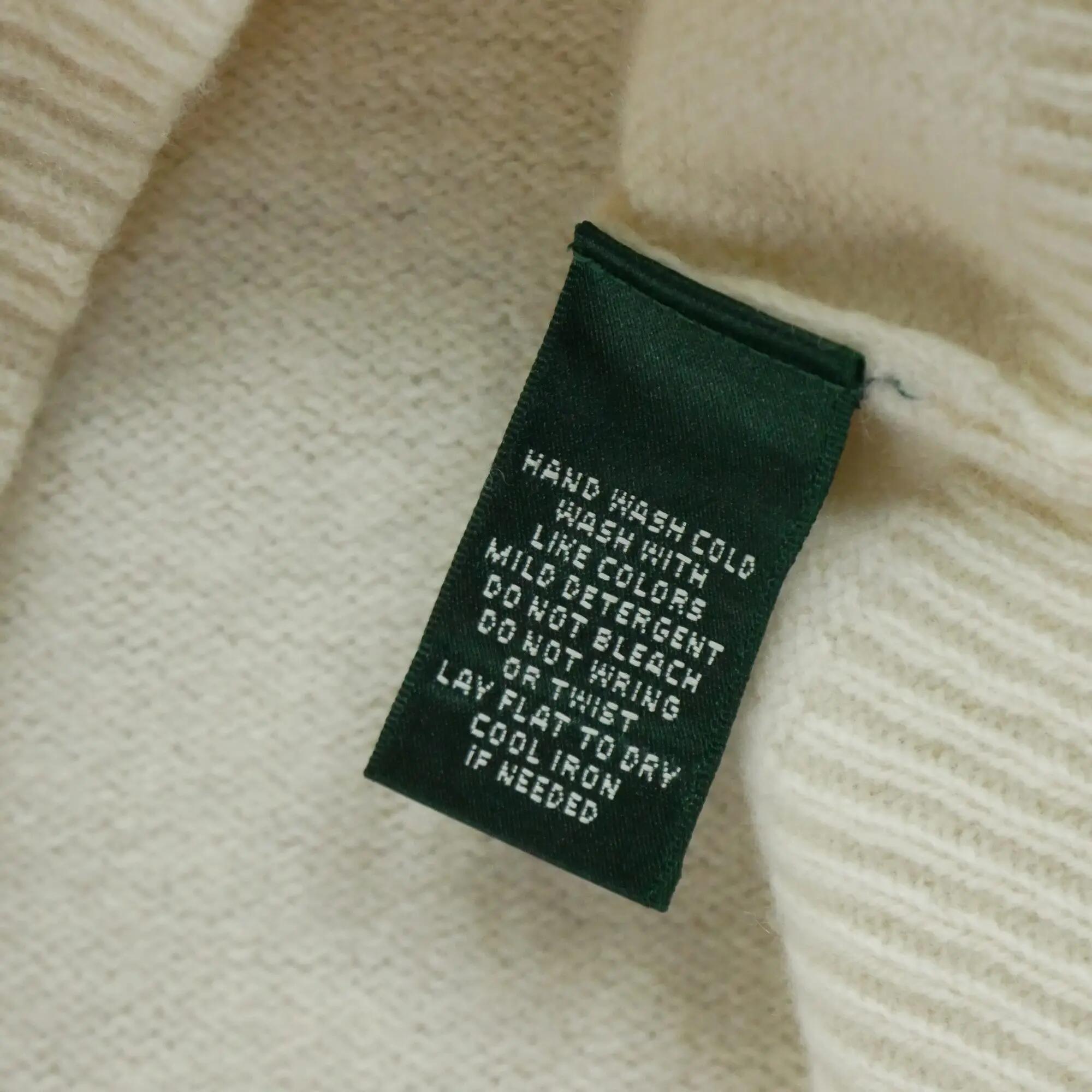 Seconde vie - Pull Femme  laine et cachemire Blanc - Bon état 8/8