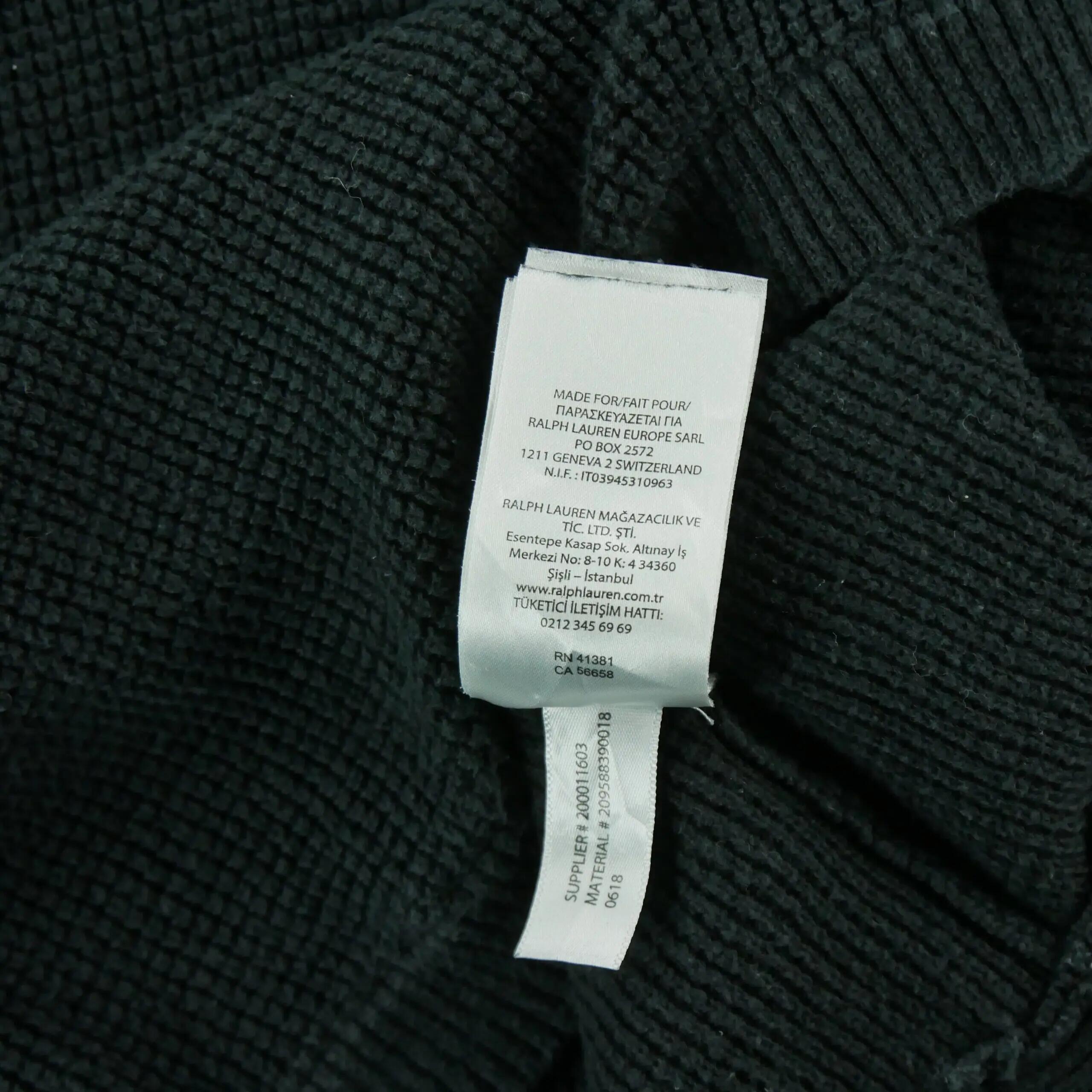 Second hand - Maglione nero da donna - Stato molto buono 9/9