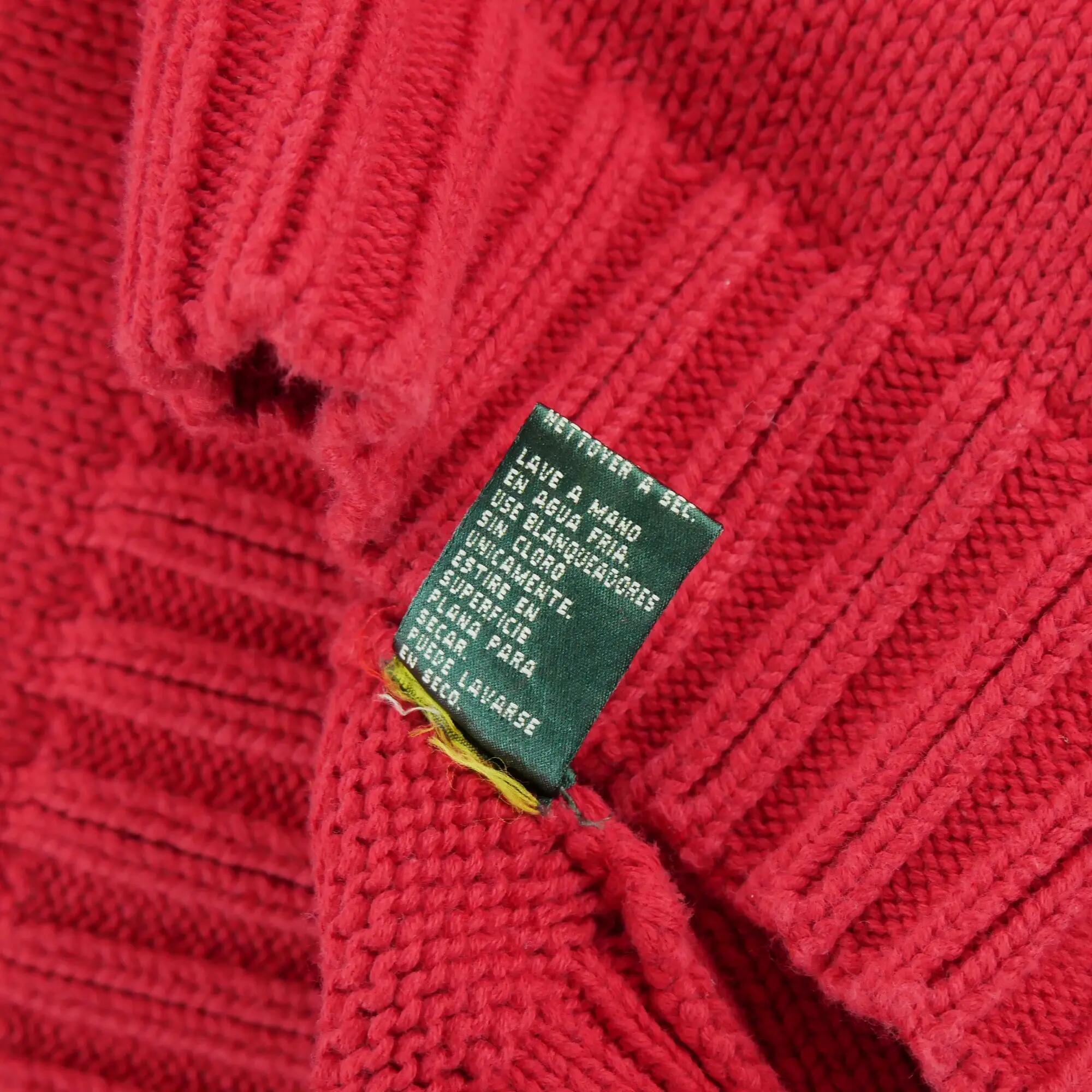 Seconde vie - Pull Femme  Rouge - Bon état 8/8